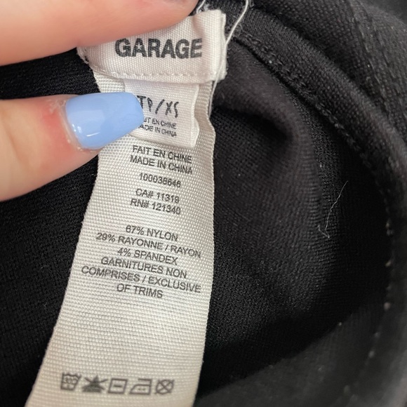 Garage Cropped Strappy Open Back Tank - Picture 5 of 5